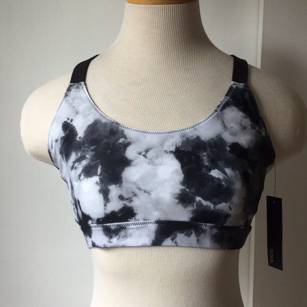 SoulCycle Tie Dye Podium Sports Bra